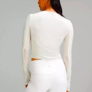 Tight-Fit Lined Long-Sleeve Shirt